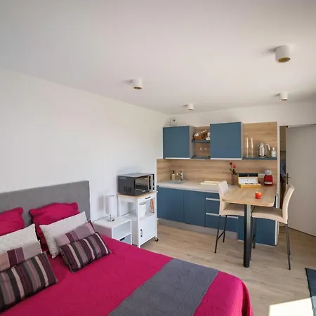 View, Pool And On The Champagne Vineyard アパート